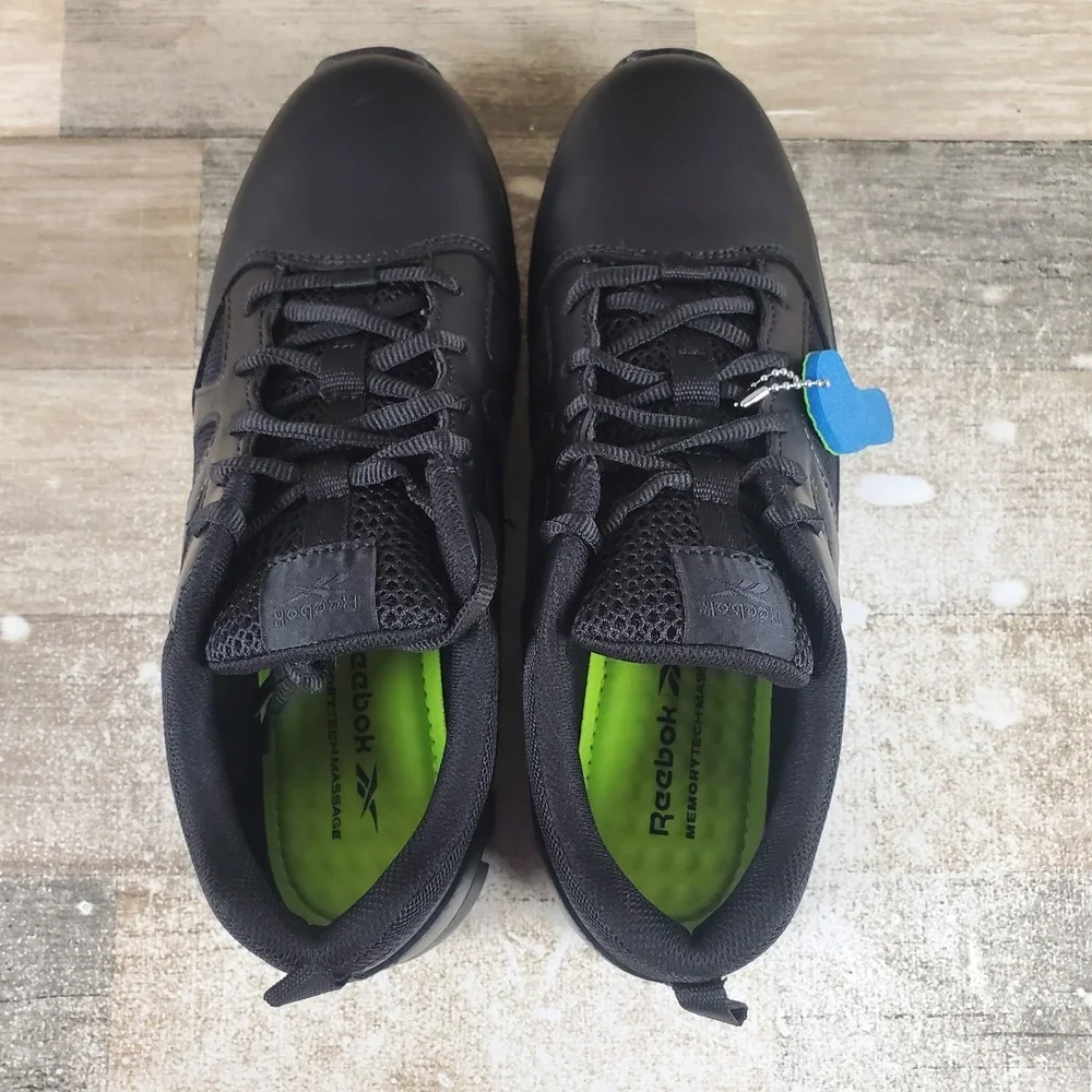 Reebok Sublite Cushion Tactical‎ Mens Shoes Sz 8.5 Black Lightweight Alloy Toe